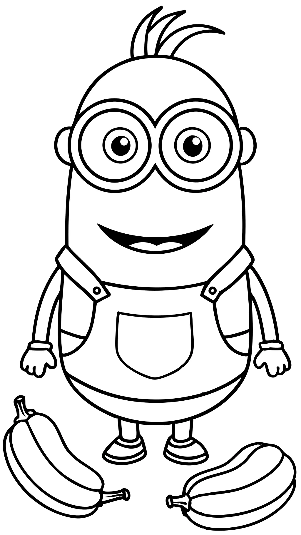 Bob les pages de coloriage de Minion